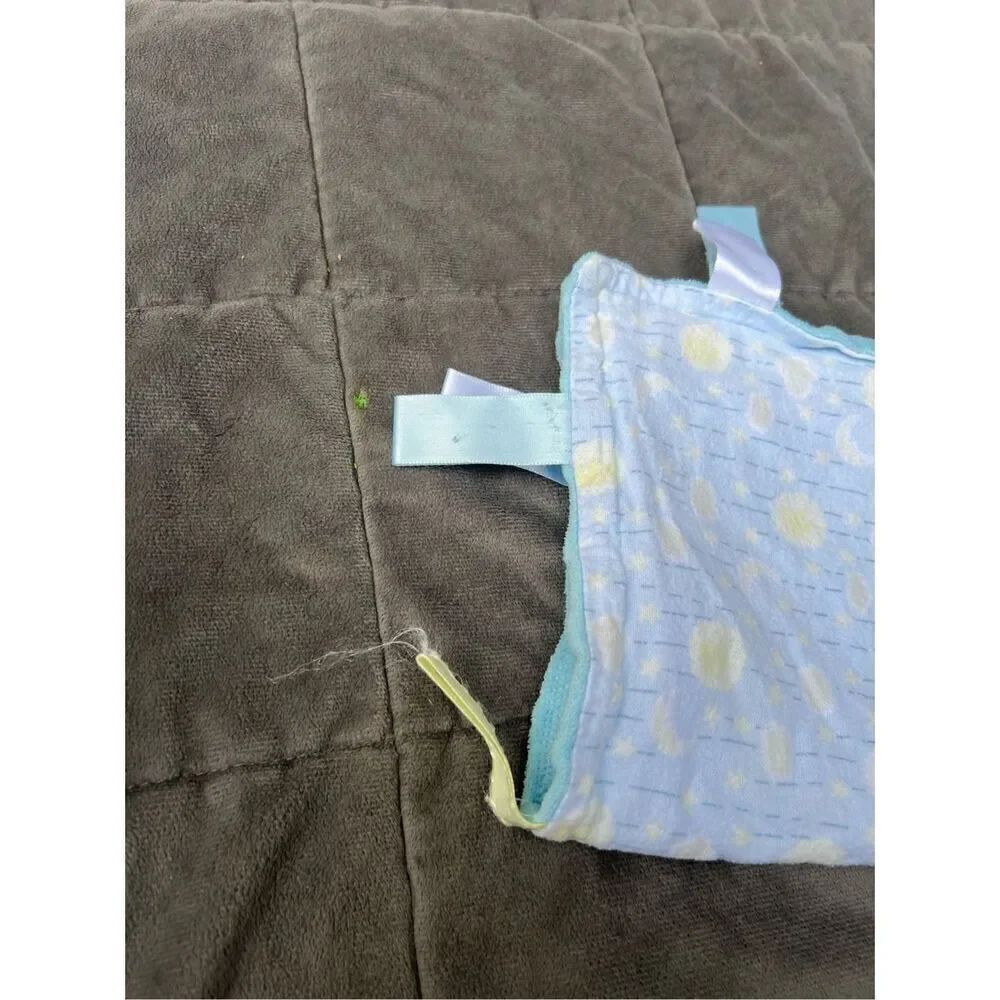 Blue Patterned Baby Tag Lovie - Picture 7 of 7
